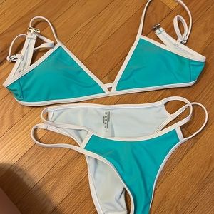 Zaful blue bikini